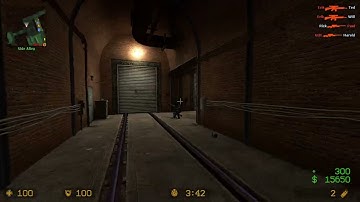 Counter Strike Source Train Bots #11 Only Sniper Rifles