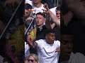 Feyi-Waboso leading the Exeter chants!