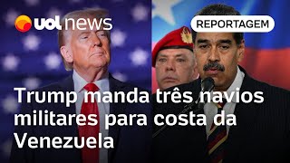 Download Lagu Trump manda três navios militares para costa da Venezuela; barcos chegam até amanhã | Jamil Chade MP3 Download Lagu Trump manda três navios militares para costa da Venezuela; barcos chegam até amanhã | Jamil Chade MP3