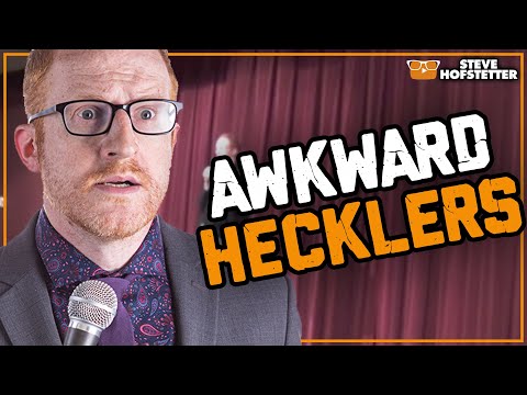 Hecklers Make it Awkward. Comedian Wins.