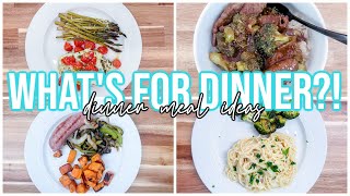 WHAT'S FOR DINNER?! | QUICK & EASY DINNER MEAL IDEAS | MORE WITH MORROWS