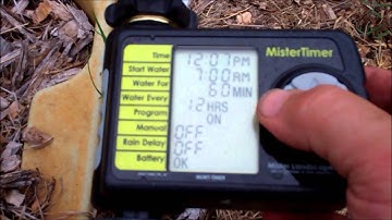 Mister Timer Review ~ For Irrigation and Misting Systems