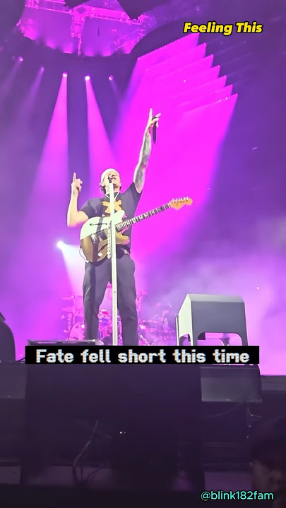 Blink 182 - Feeling this Live 2024 #blink182