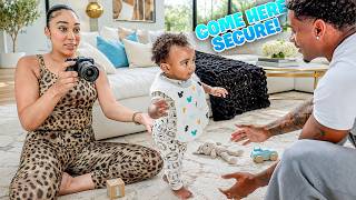 Secure Is Officially Walking First Steps Caught On Camera