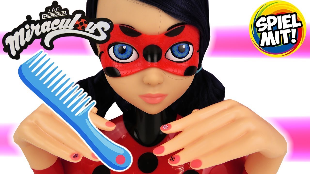  Foto zu Miraculous Ladybug FRISIERKOPF - Superheldin Haare stylen & Nägel 