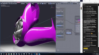 Blender 2.8 Beta Live Stream Snail Ship Part 3