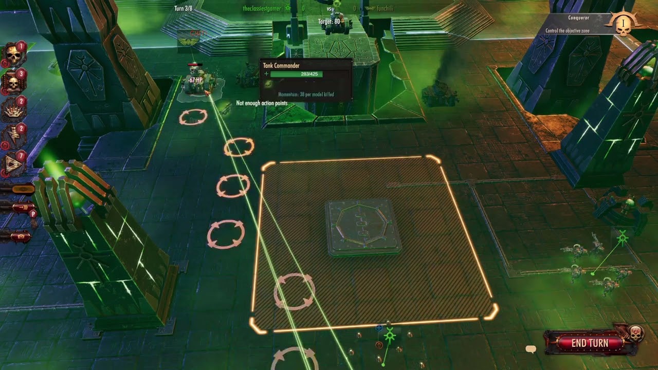 Warhammer 40000 Battlesector Multiplayer Match 241 Necron vs Astra Militarum