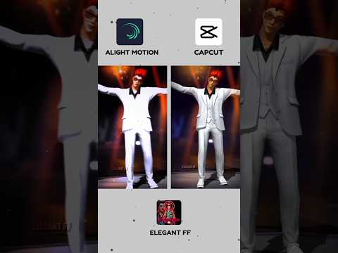 Which one is best 🔥|| Alight motion vs CapCut, ff edit tutorial, lobby edit ff #shorts