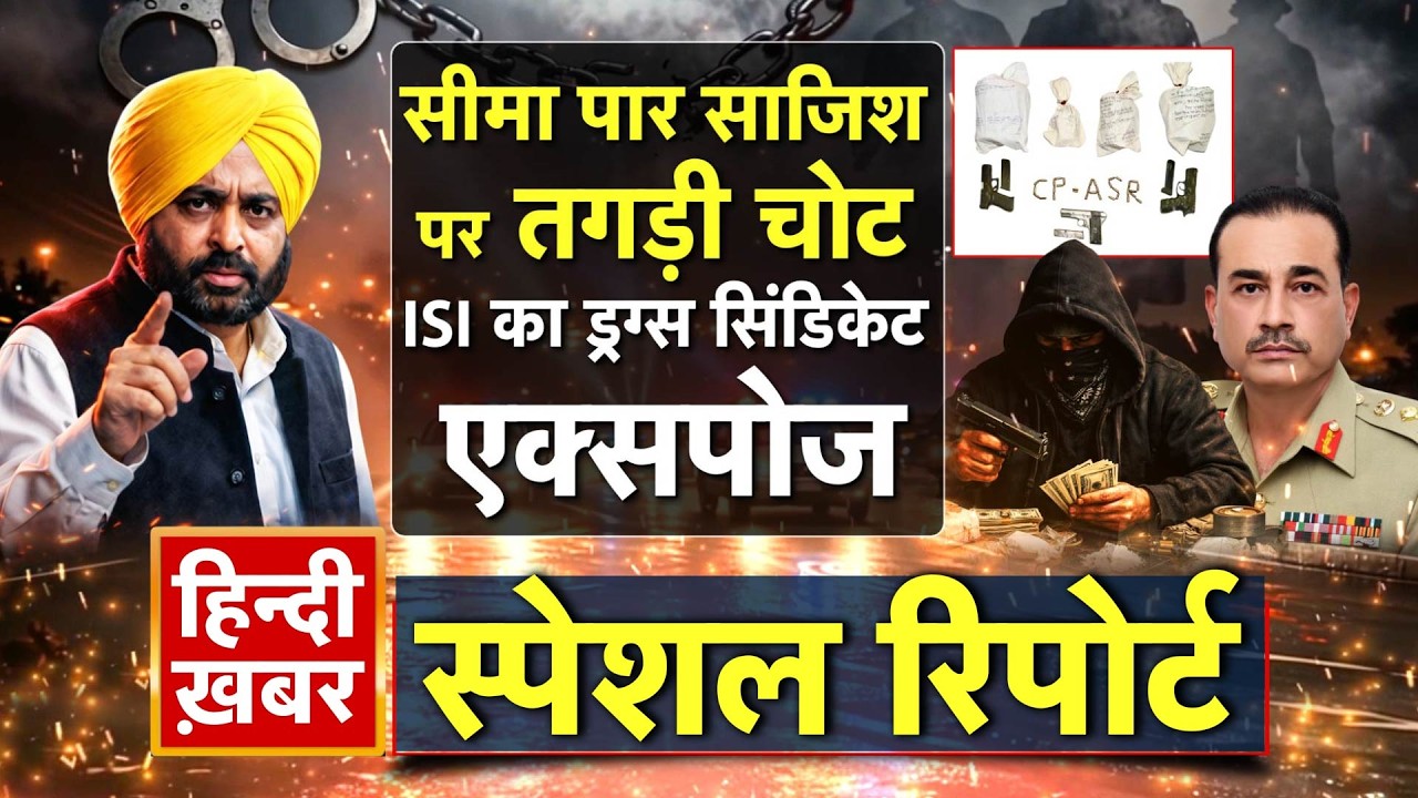 सीमा पार साजिश पर तगड़ी चोट, ISI का ड्रग्स सिंडिकेट एक्सपोज | Bhagwant Mann | Special Report