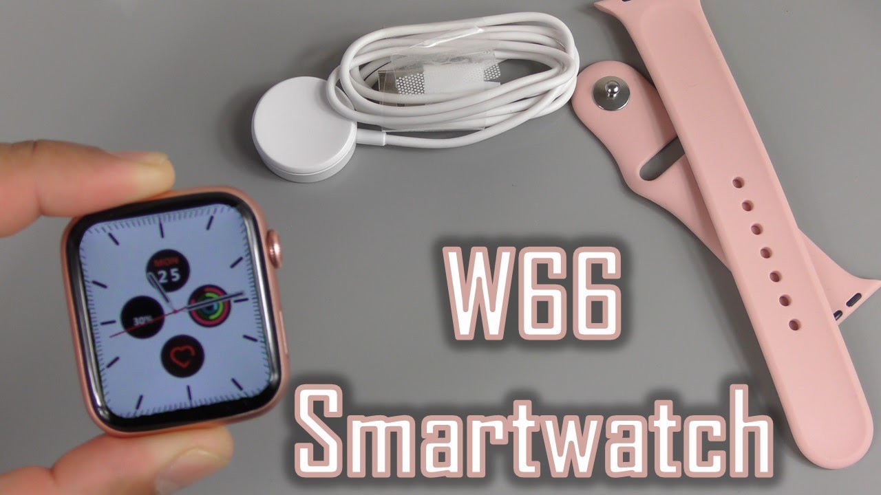 W66 Series 6 Smartwatch: Unboxing & Review - YouTube
