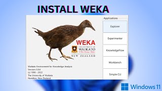 How To Install Weka In Windows 11