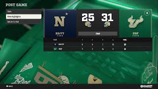Ozi League - #4 USF vs Navy
