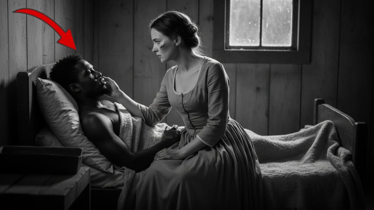 Serf se réveille, l'épouse du maître près de son lit — Puis cela arriva — Normandie, 1834