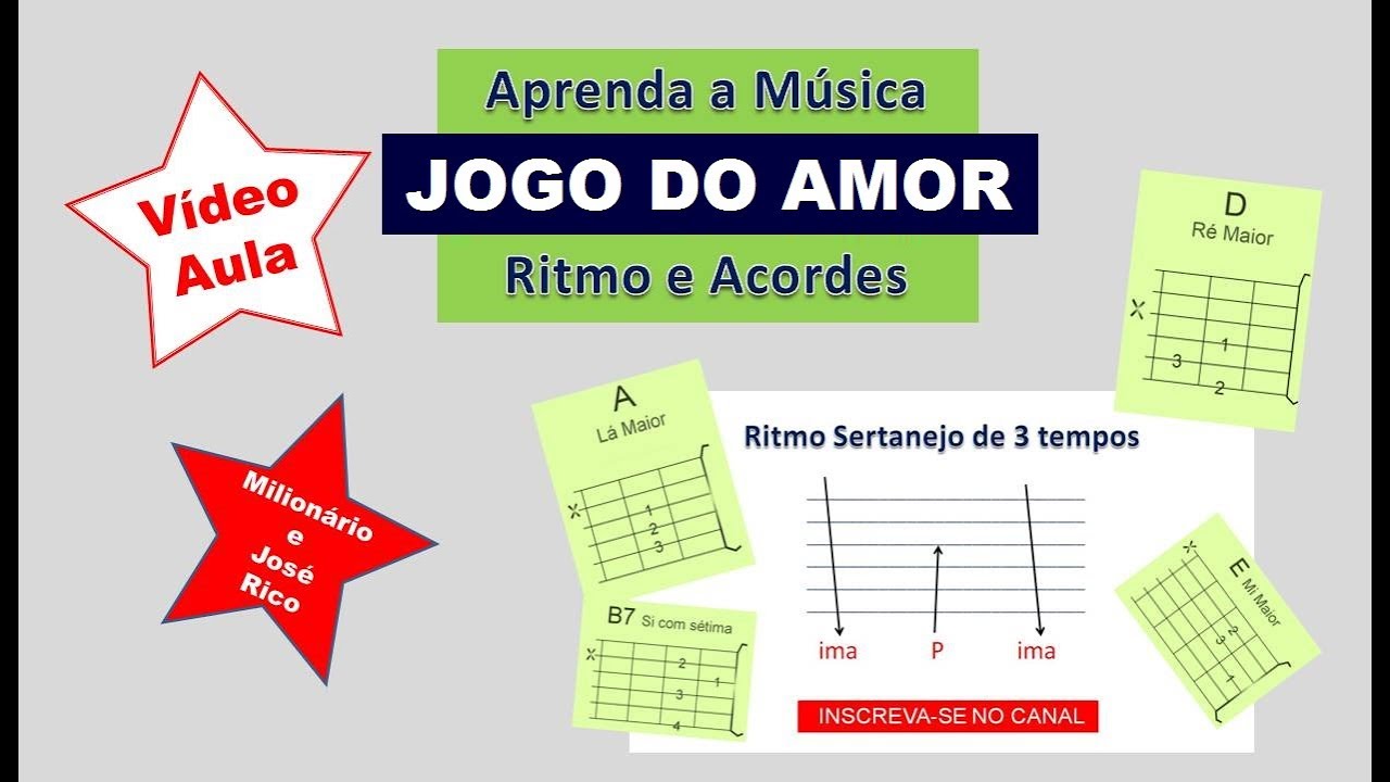 Batidas & Acordes - Jogo Do Amor [Milionário & José Rico] 