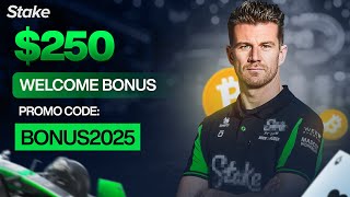 Stake Promo Code "BONUS2025" — Activate a $250 Boost & Daily XP Progress screenshot 1