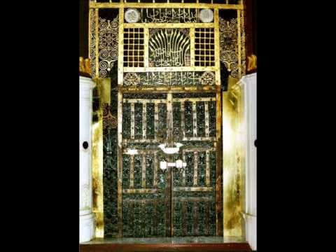 على باب سيدنا النبي الله الله طاب قلبي ومشربي