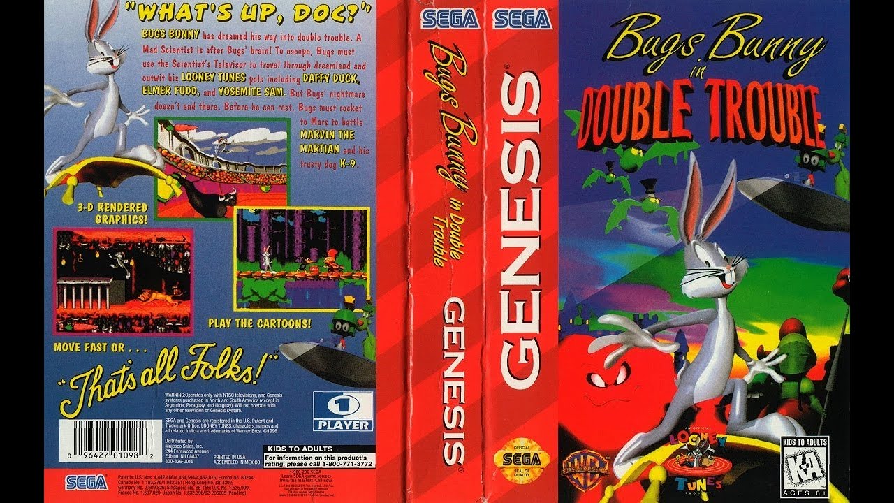 Bugs Bunny In Double Trouble (Sega Mega Drive 2/Genesis). - YouTube