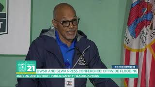 DETROIT WATER AND SEWERAGE PRESS CONFERENCE 06 26 21