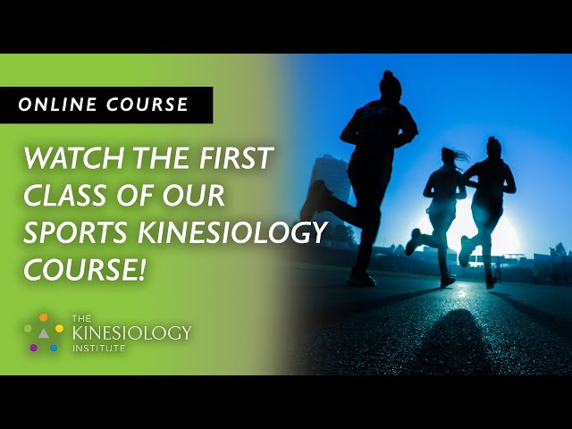 Sports Kinesiology Online Course Class #1 - YouTube