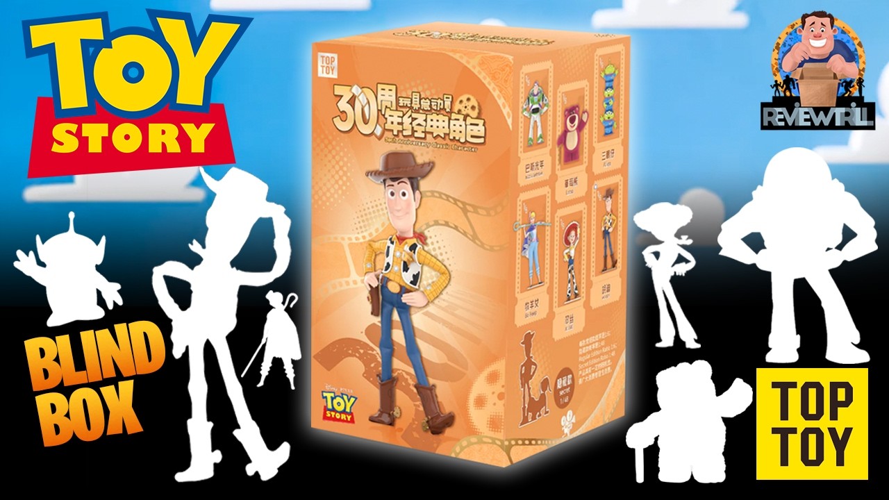 TOY STORY 30TH ANNIVERSARY CLASSIC CHARACTERS BLIND BOX TOP TOY
