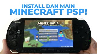 Cara Main dan Install Minecraft di PSP (Indonesia) | Minecraft PSP Update 3.4.2 by Regen Studio