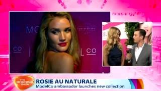 Rosie Huntington-Whiteley For ModelCo | The Morning Show Live Cross Rosie Huntington-Whiteley For ModelCo | The Morning Show Live Cross