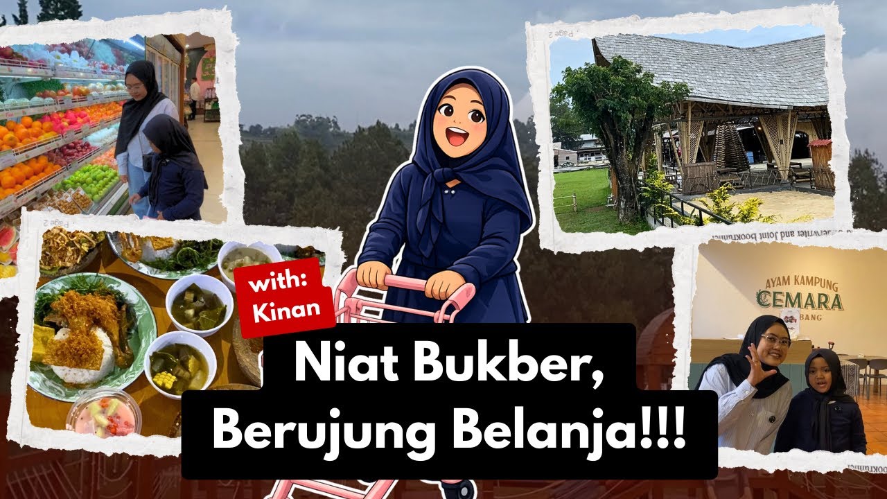 Niatnya bukber, malah BELANJAAA!!!!