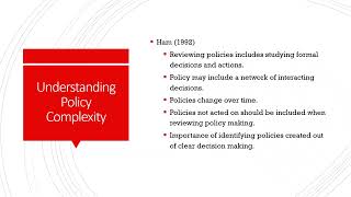 Healthcare Advocacy and Policy of APRN - Seminar