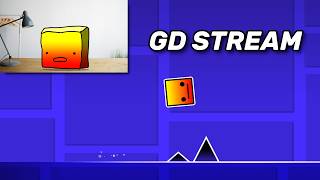 GEOMETRY DASH LIVE STREAM - BEATING NINE CIRCLES 🔴 99% FAIL? screenshot 3