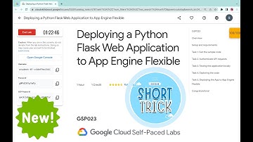 Deploying a Python Flask Web Application to App Engine Flexible #qwiklabs #GSP023 With Explanation🗣️
