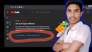 Step 2 Error Setup Google Adsense  | Verify Your Identity To Enable Monetization | Re-Enable