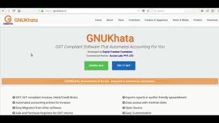 GNU Khata Overview Demo