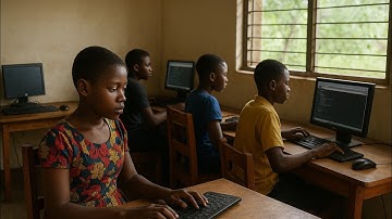 Computer lab Well set and ready 