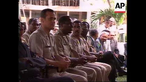 Haiti - Michel Francois'House Looted/J.C. Duperval