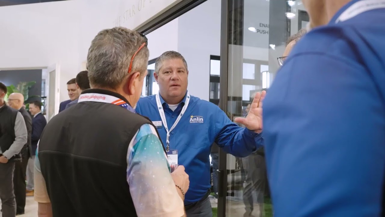 Anlin Windows and Doors Black on Black IBS 2024