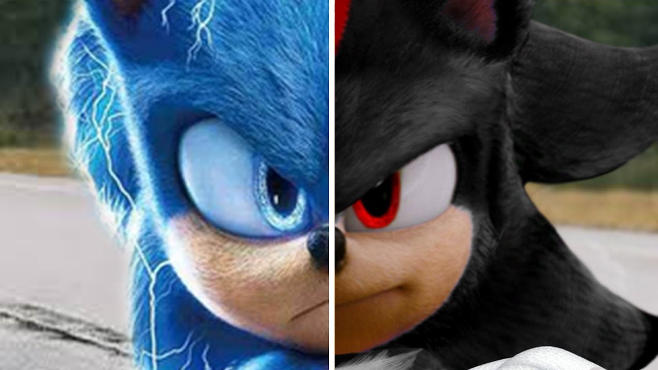 Sonic vs Shadow - Sonic The Hedgehog Movie Choose Your Favorite