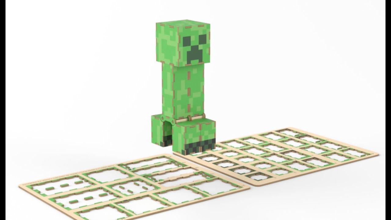 Minecraft: Creeper Block Stationery Set