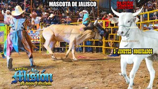 Mascota de Jalisco noqueado RANCHO LA MISIÓN SANTIAGO TIANGUISTENCO EDOMEX Abril 2024 | Jaripeo