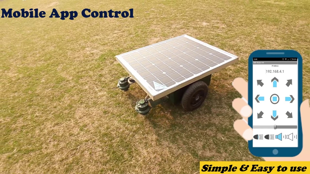 Auto Lamo (Autonomous grass cutter)