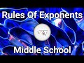 Rules Of Exponents // No Limit | Middle school