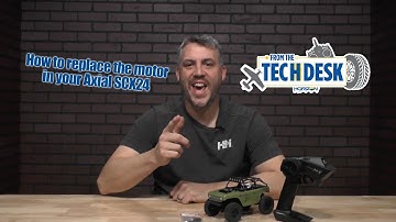 From the Tech Desk: How to replace the motor in your Axial SCX24