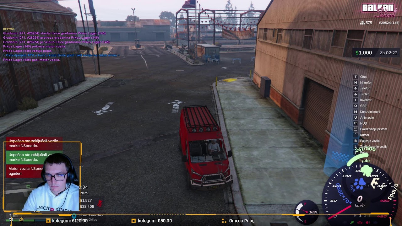 GTA V - Rage - Evo nas opet na RP serveru (Ep .8) - YouTube
