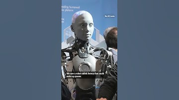 What’s new in robotics? An AI-powered humanoid poet. #shorts