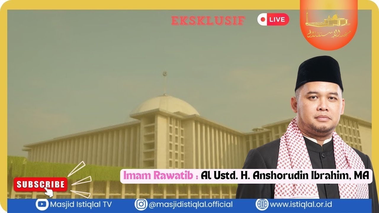 Waktu Magrib _ 13 Ramadhan 1447H | Masjid istiqlal | 02.03.26