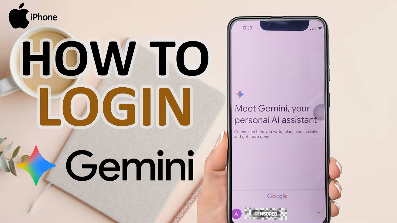 How To Login To Google Gemini On iPhone