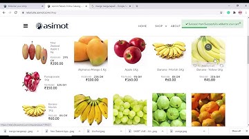 Asimot POS Video Guide: E-commerce  Order Placing Process