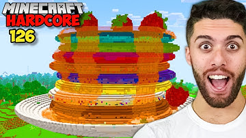 I Built The WORLDS BIGGEST PANCAKES in Minecraft Hardcore