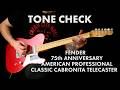 Електрогітара FENDER 75th Anniversary American Professional (Apple Red)