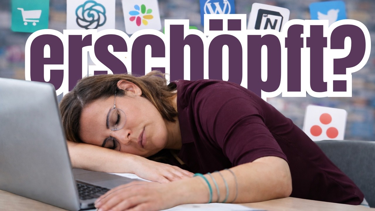 Tools und Technik stressen dich? Dann schau dir DAS an