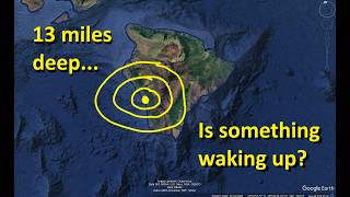 When an island gets too big for its own good, shaking begins! | Hawai'i earthquake